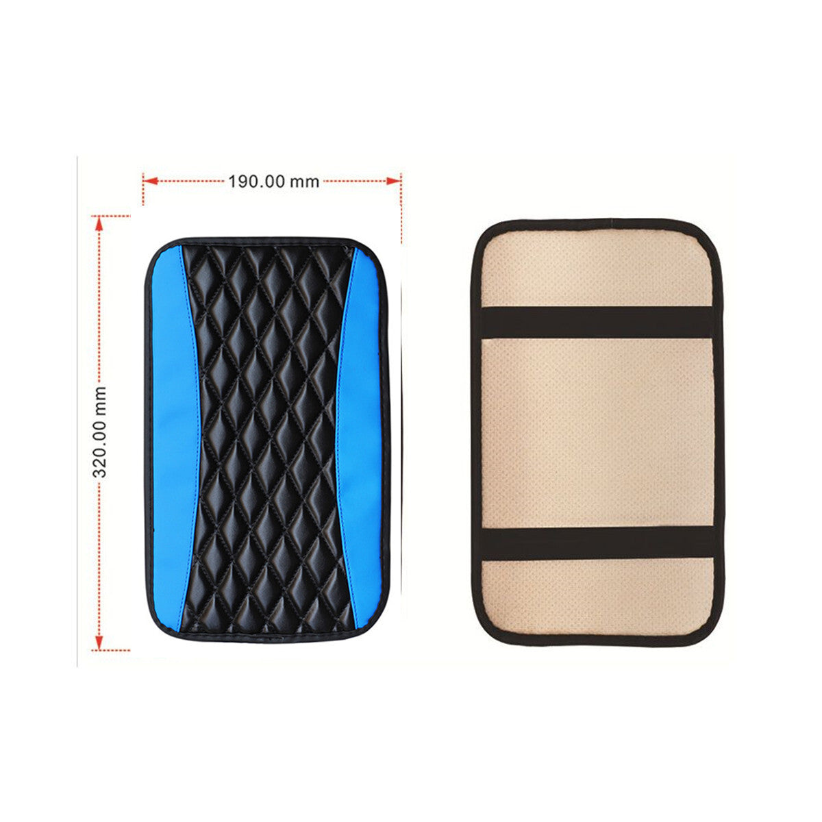 Center Console Box Armrest Cushion Car Arm Rest Elbow Support Pad Protector Mat