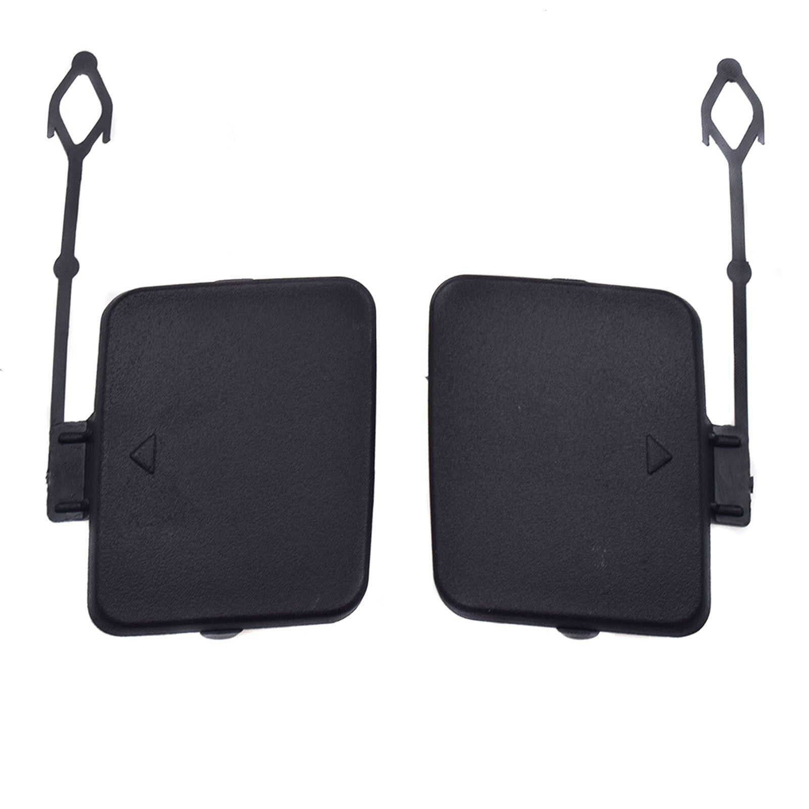 A pair of rear left bumper tow hook eye covers for X5 E70 2006 - 2011 - n