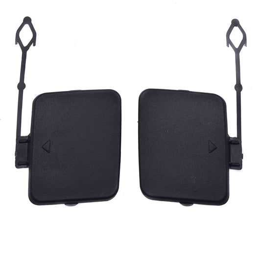 A pair of rear left bumper tow hook eye covers for X5 E70 2006 - 2011 - n