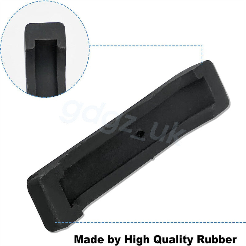 4 Core Radiator Mounting Pads Rubber Support Pads 4PCS FOR GM 1968-1981 Black