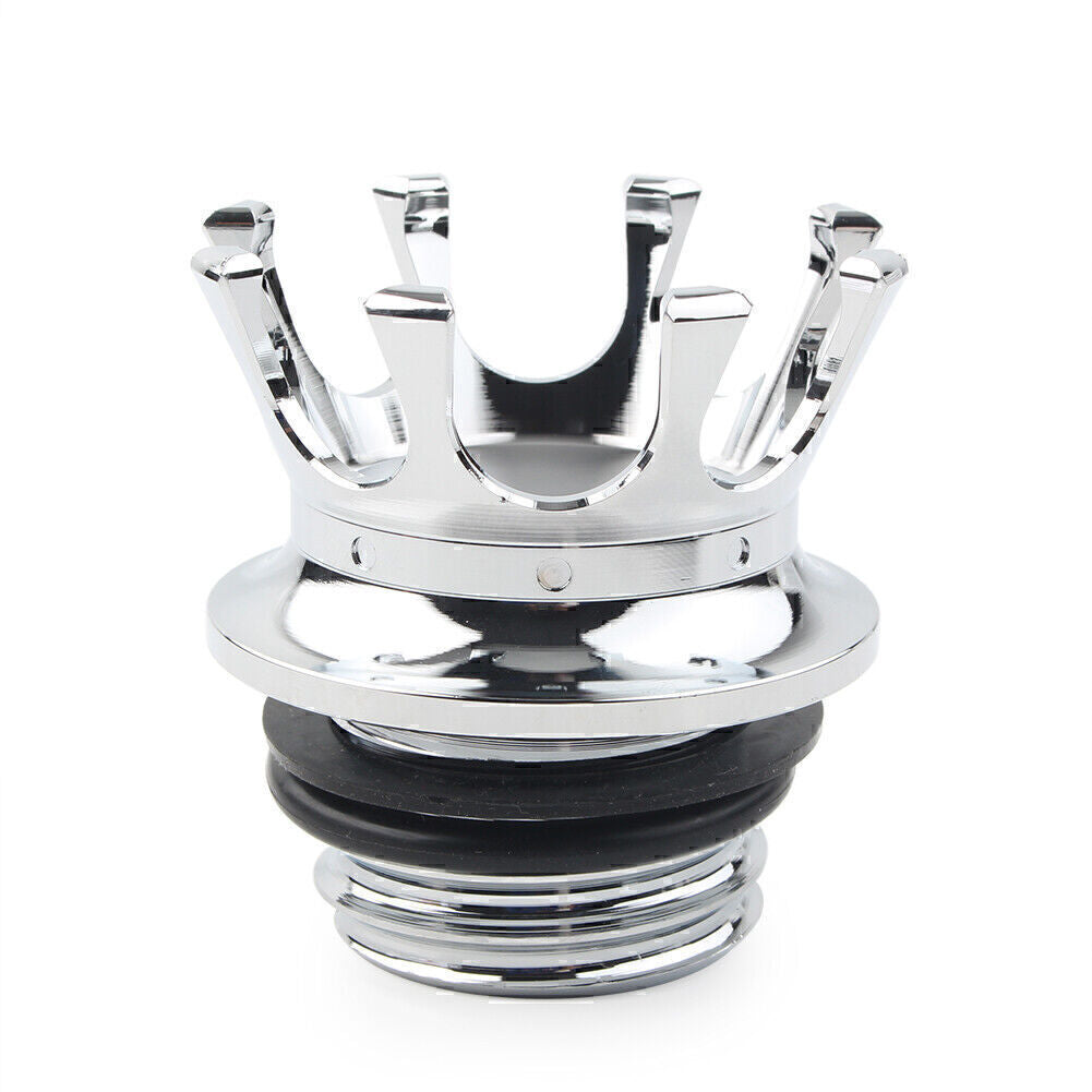 Chrome Motorcycle Gas Tank Oil Cap Right-hand Thread For Fit for Harley Sportster Q