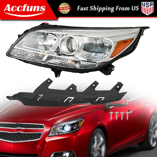 2013 - 2015 Malibu LT/LTZ Chromium Halogen Lens Left/Driver's Side Light n