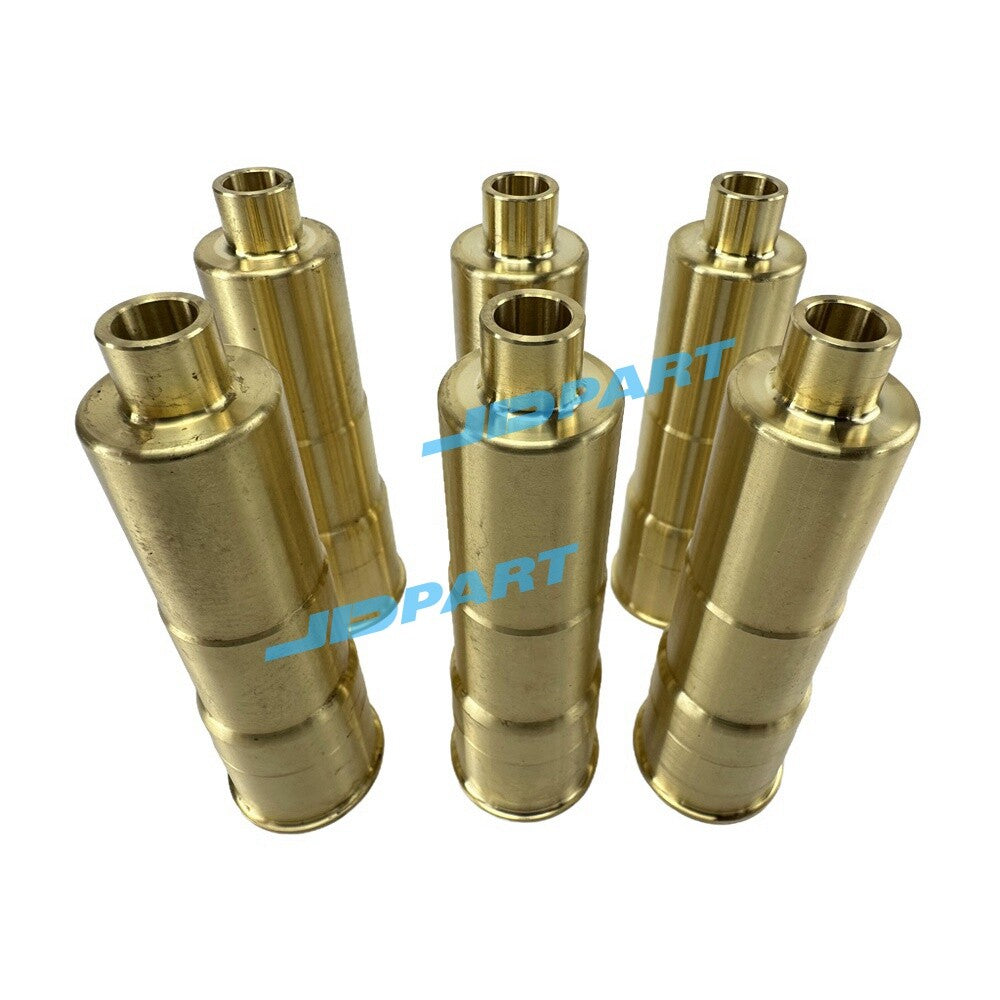 6-piece 8DC9 fuel injector nozzle sleeves for excavators -