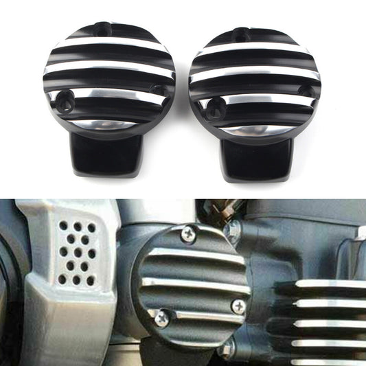 Black&White Throttle Covers Body Covers Kit For Thruxton 1200 Thruxton R 2016 Q