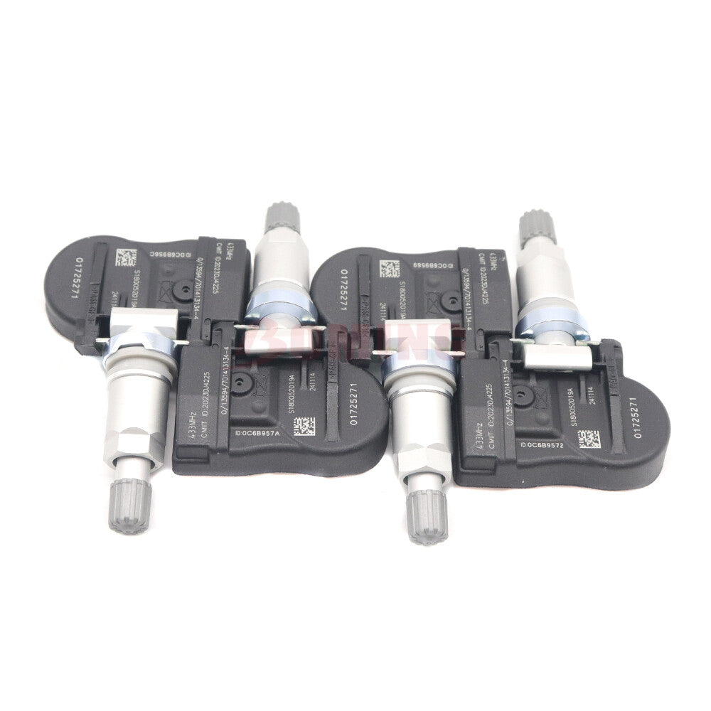 4-pack TPMS tire pressure sensors 01725271 for Geely Atlas Emgrand X7 Sport 433MHz