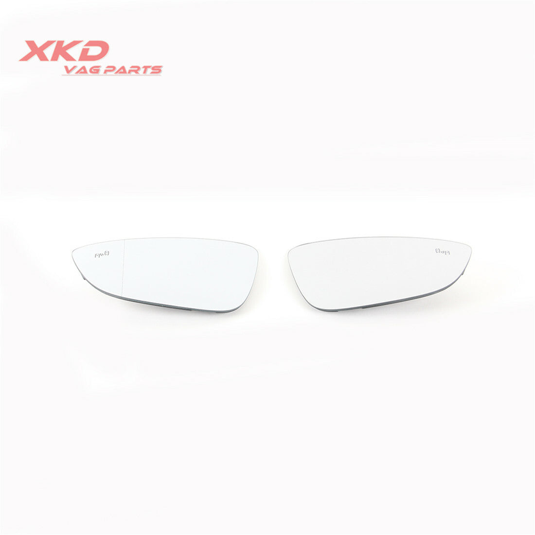 L&R Outside Rearview Mirror Glass Kit Fit for VW for Passat A3 Q