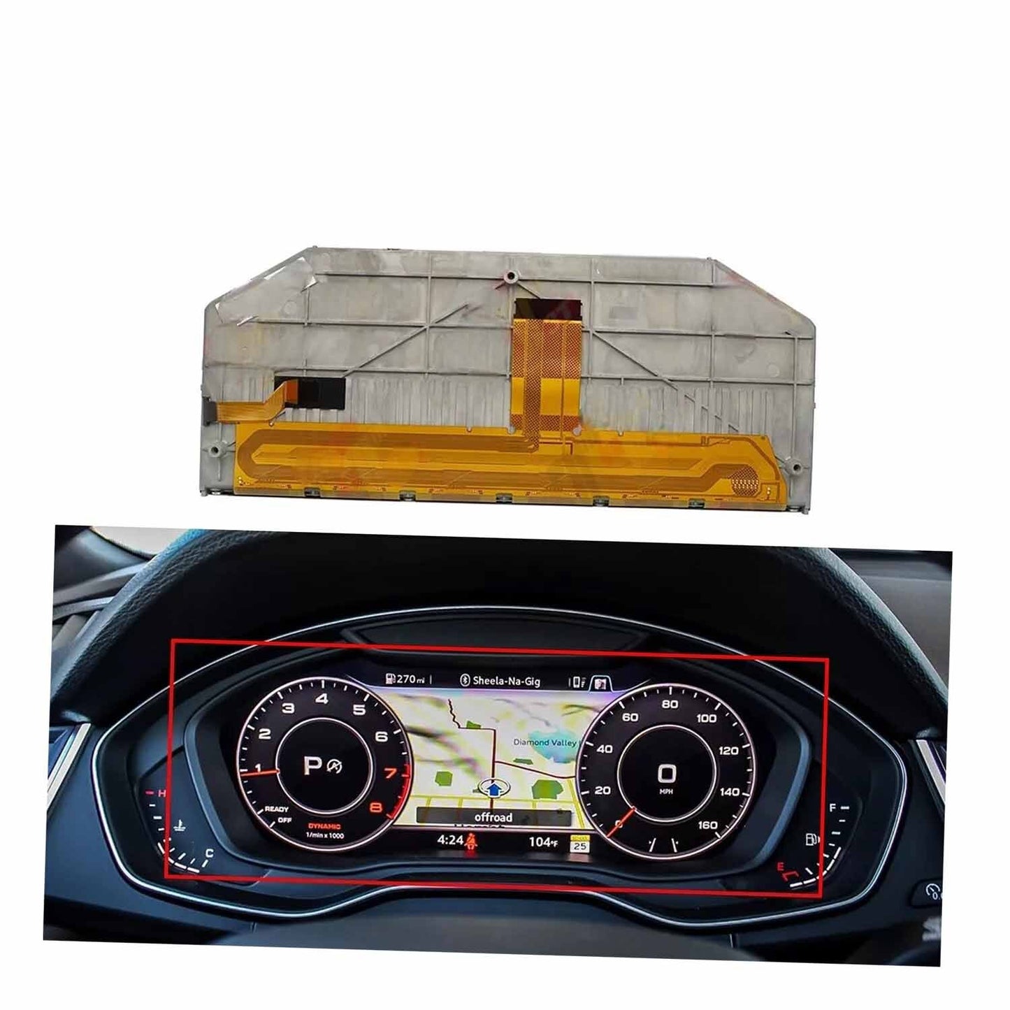 12.3 Display Virtual Cockpits Instrument Assembly for Audi A3/A4/A6/Q5/Q7 TT n