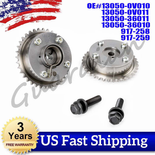 2PCS Camshaft Exhaust Adjuster Gear Intake  Exhaust for Toyota for Camry RAV4 for Scion