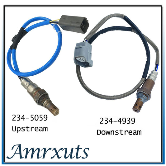 Two Up+Downstream oxygen sensors suitable for Mazda 3 (14-18 2.0L & 2.5L) and for Mazda 6 (14-19 2.5L). n