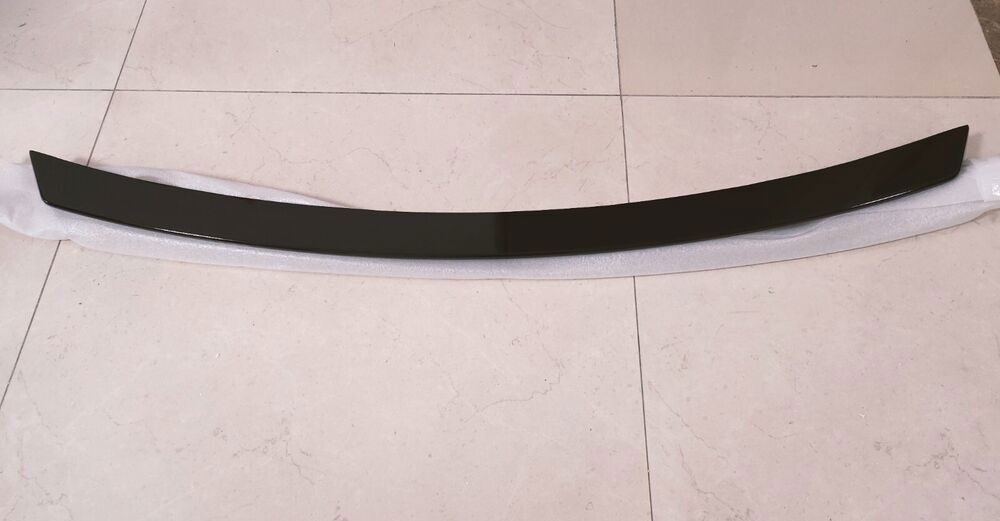 For 2014-2021 for Jeep Grand Cherokee Black REAR TRUNK MIDDLE SPOILER WING LIP TRIM n