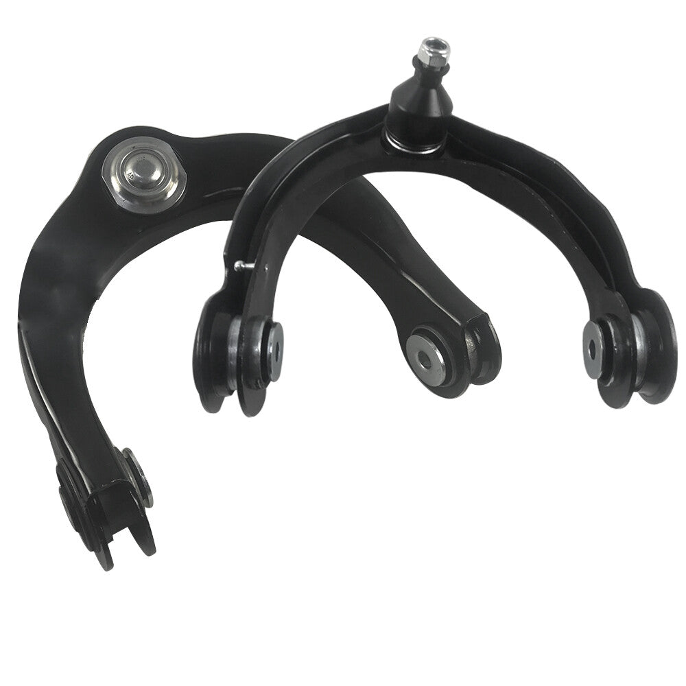 Two new front left and right upper control arms for Jeep Grand Cherokee 2011-2015 models.