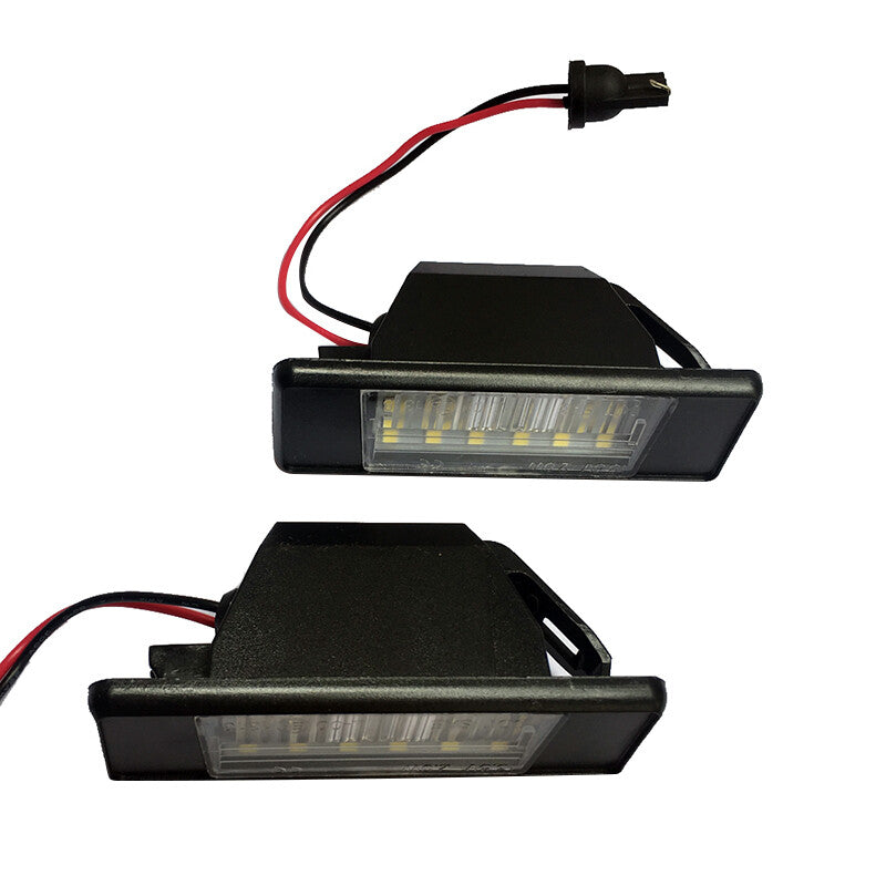 6500K Error LED Number License Plate Light Lamp for NISSAN QASHQAI X-TRAIL