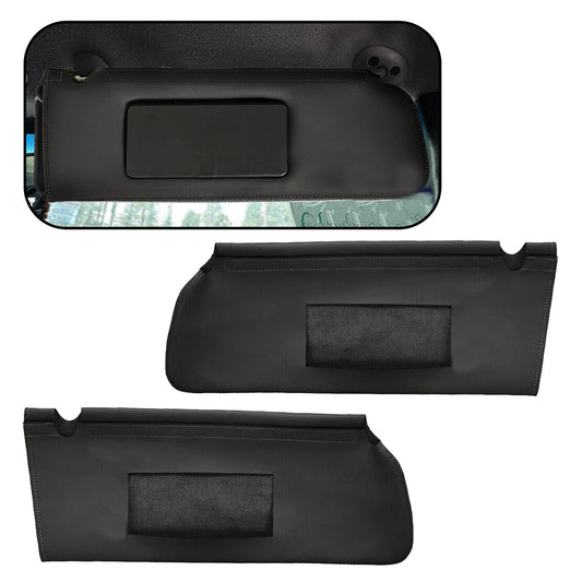Car Leather Sun Visor Cover Fit for Chevy Tahoe Suburban for Yukon 95-99 v