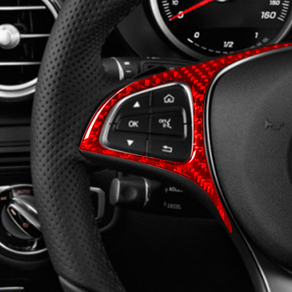 Carbon fiber style side mirror cover decoration suitable for Honda Ridgeline 2017-2023- v