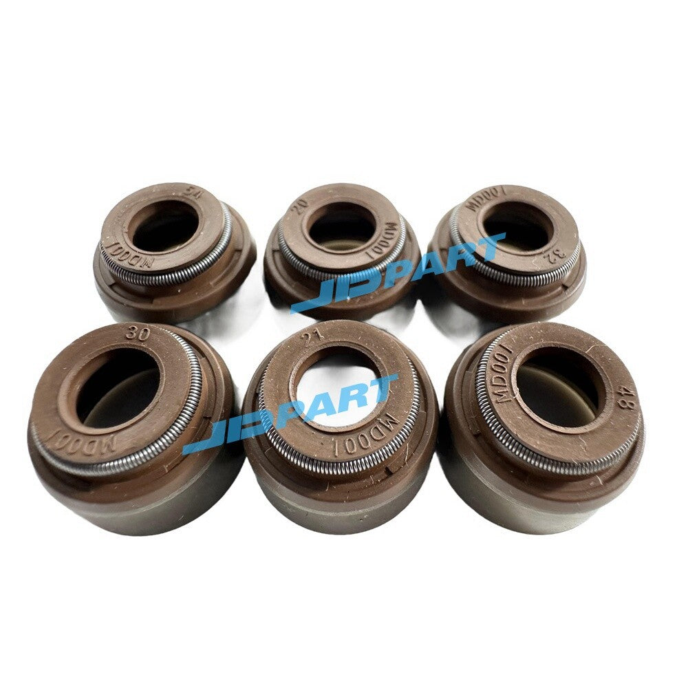 One set of E3CD valve oil seals for Iseki engine parts -