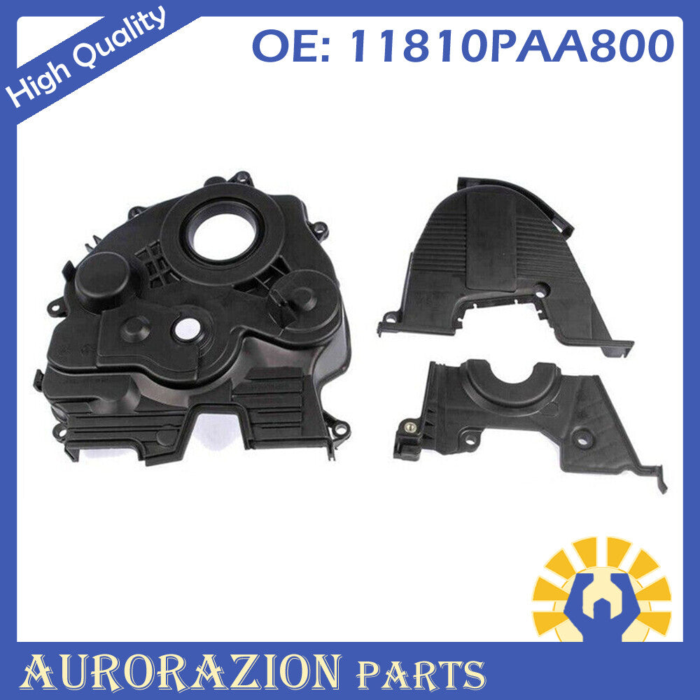 Lower Upper Back Timing Belt Cover Kit 11810PAA800 For Accord 98-02 Odyssey 2.3L n