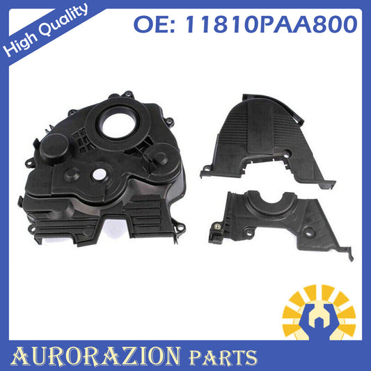 Lower Upper Back Timing Belt Cover Kit 11810PAA800 For Accord 98-02 Odyssey 2.3L n