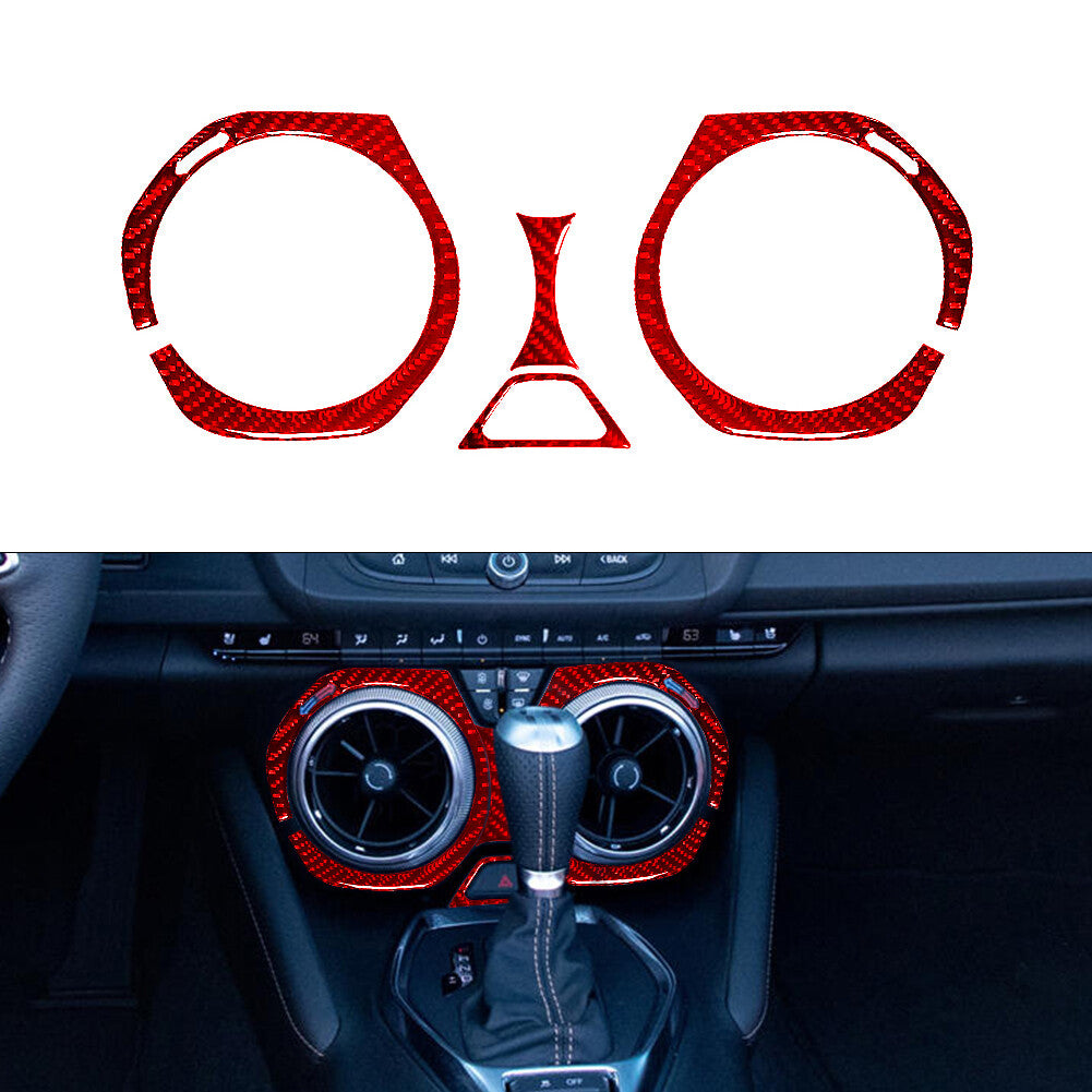 Carbon Fiber Gear Shift Outer Frame Trim for Jetta Sedan 2011-2014 v
