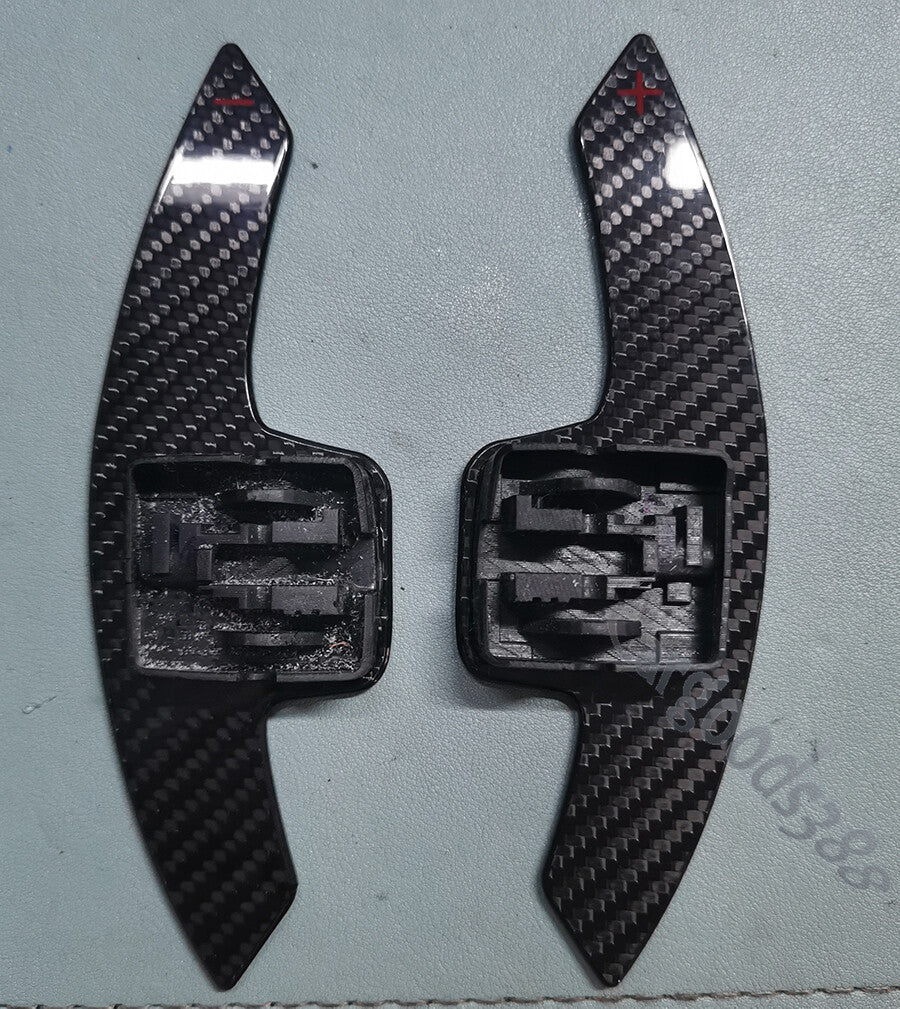 Carbon Fiber Paddle Shifters for 2014+ for Corvette C7 Camaro Steering Wheel Replace