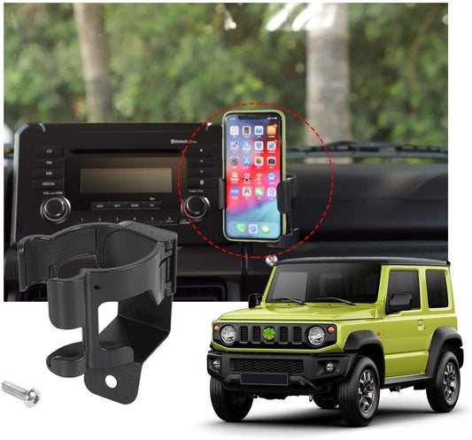 Car Phone Bracket Water Cup Holder Mount for Suzuki for Jimny 2019-2023 Accessories Q