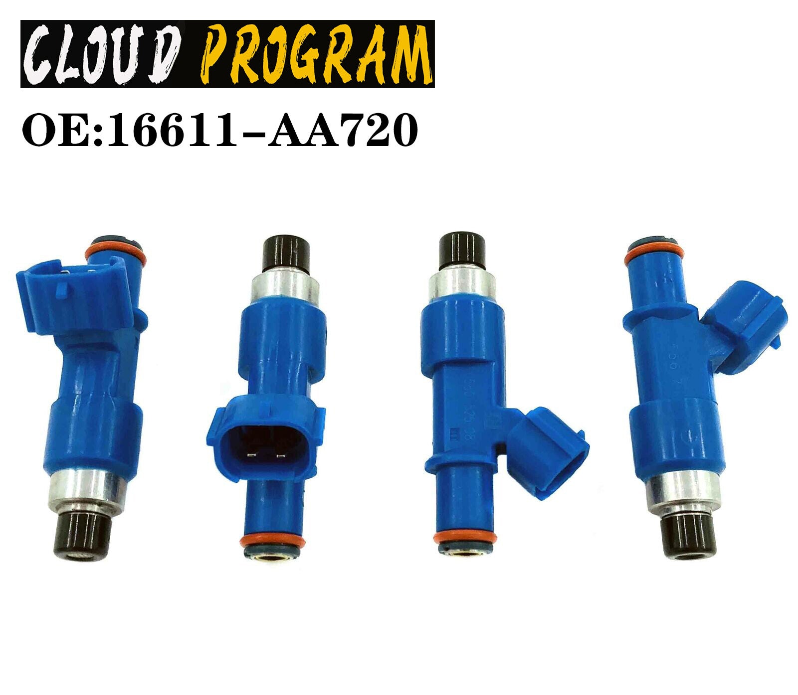 4x Fuel Injector 565cc FUEL INJECTORS 16611-AA720 FOR WRX STI IMPREZA LEGACY 2.5 v