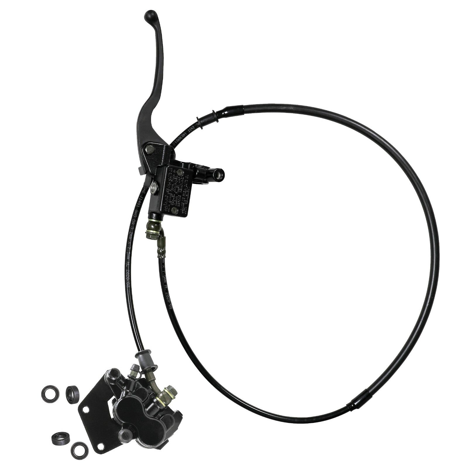 Front disc brake caliper cylinder suitable for Dirt Pit bicycles 125cc-250cc Apollo.