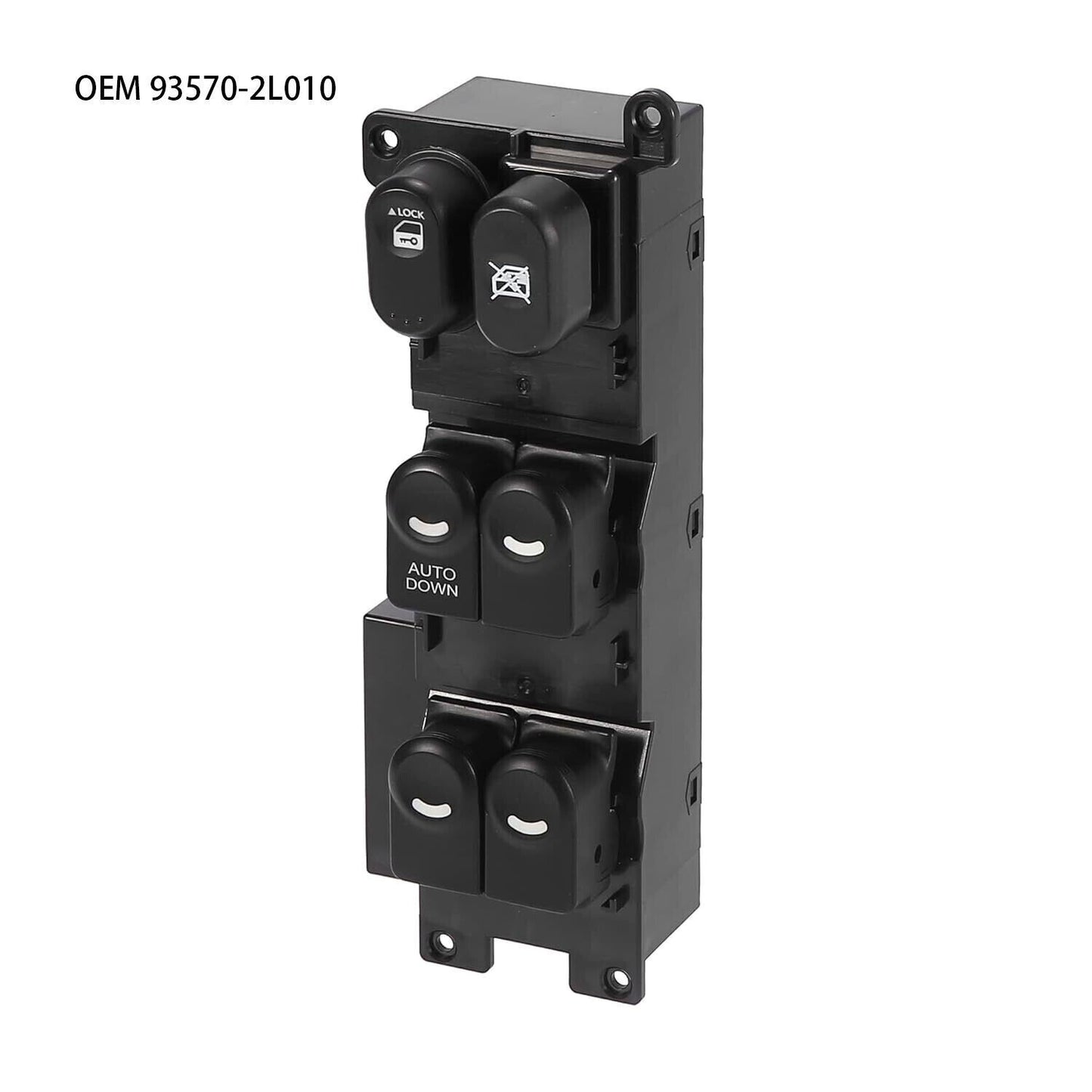 For 09-12 for Hyundai 93570-2L010 Master Power Window Switch for Elantra Touring 2.0L 1