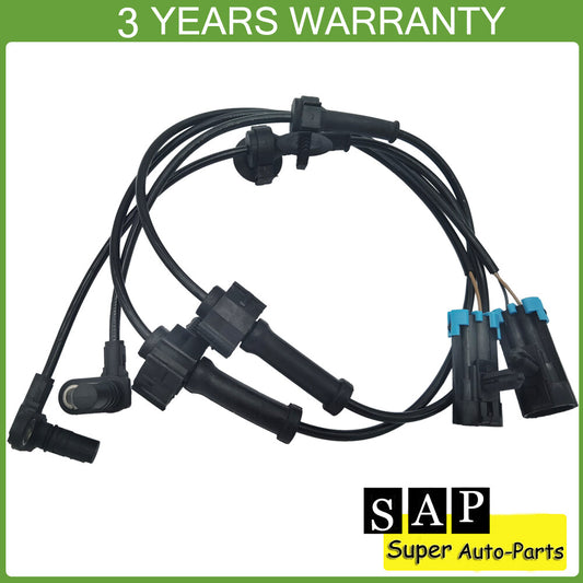 2pcs Rear ABS Wheel Speed Sensor for Chevrolet Tahoe for Cadillac for Escalade for GMC for Yukon