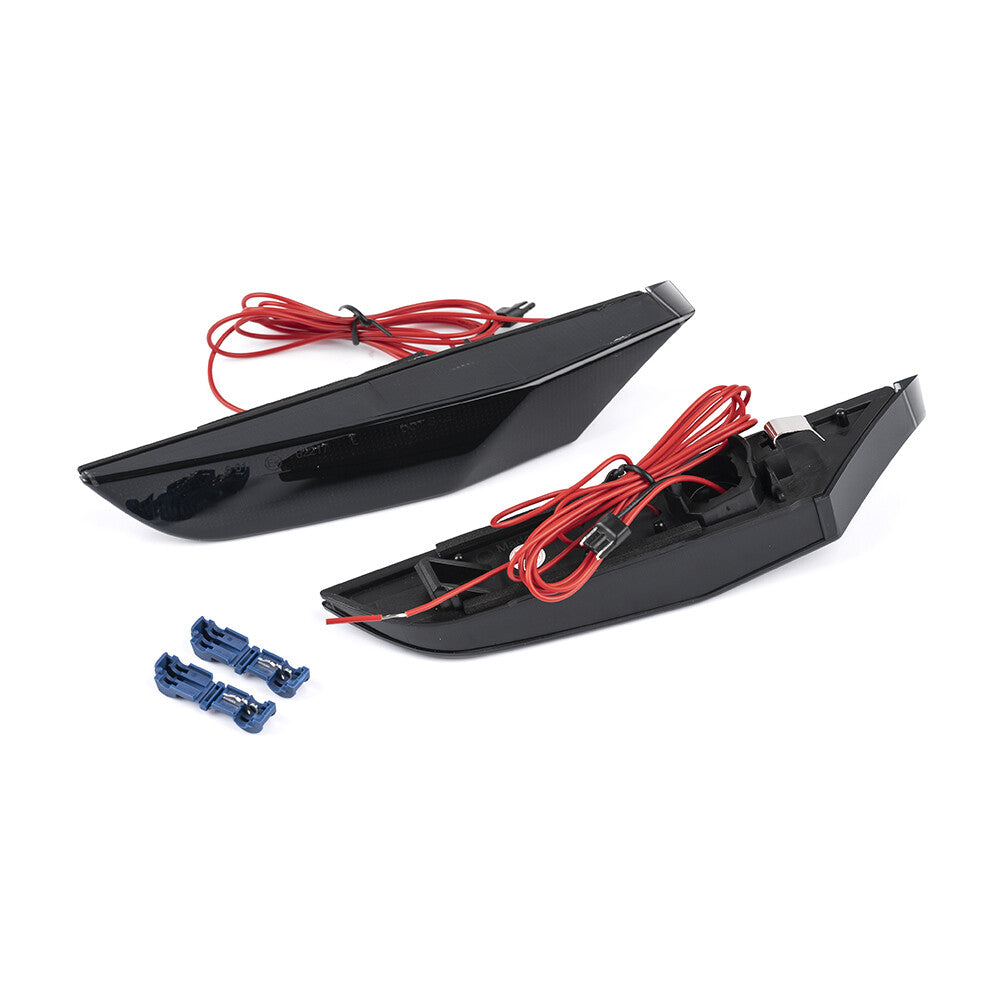 2 Car Auto Side Rear View Mirror 14-SMD LED Light Turn Signal Lamp Accessories 3326 B