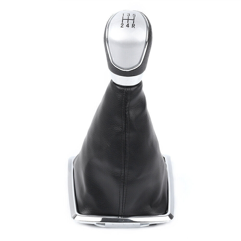 5 Speed Car Auto Manual Gear Shift Knob Stick Gaiter Boot Cover  for ford  Focus Q