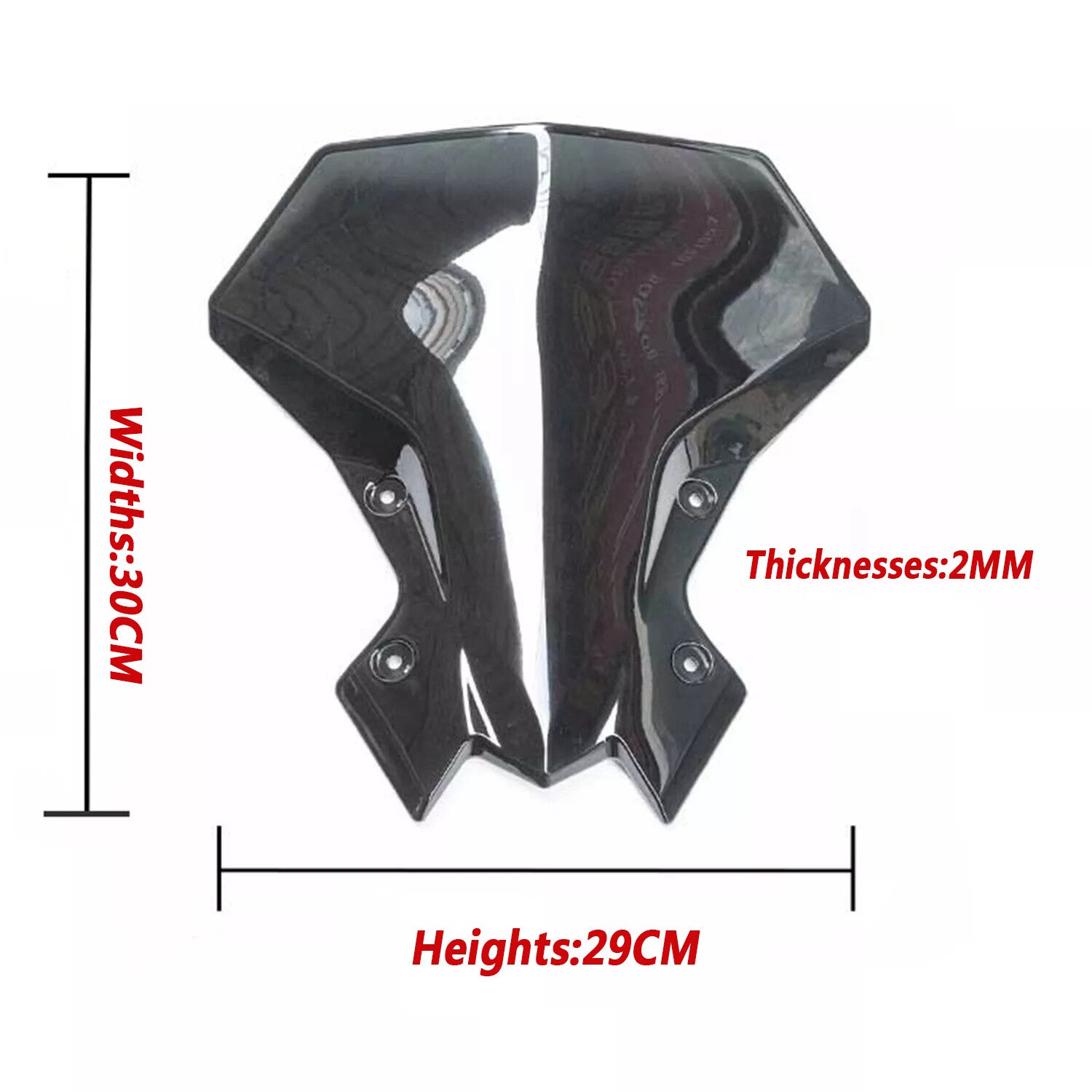 Fit for KAWASAKI Z900 Z650 2020-23 Windshield Windscreen Shield Deflectore 21 22
