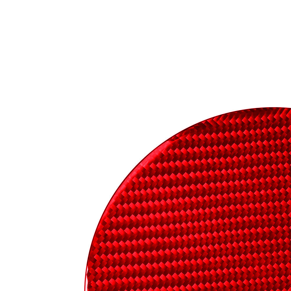 Red Carbon Fiber Interior Display Surround Frame Cover for ACURA TL 2009-2023 v