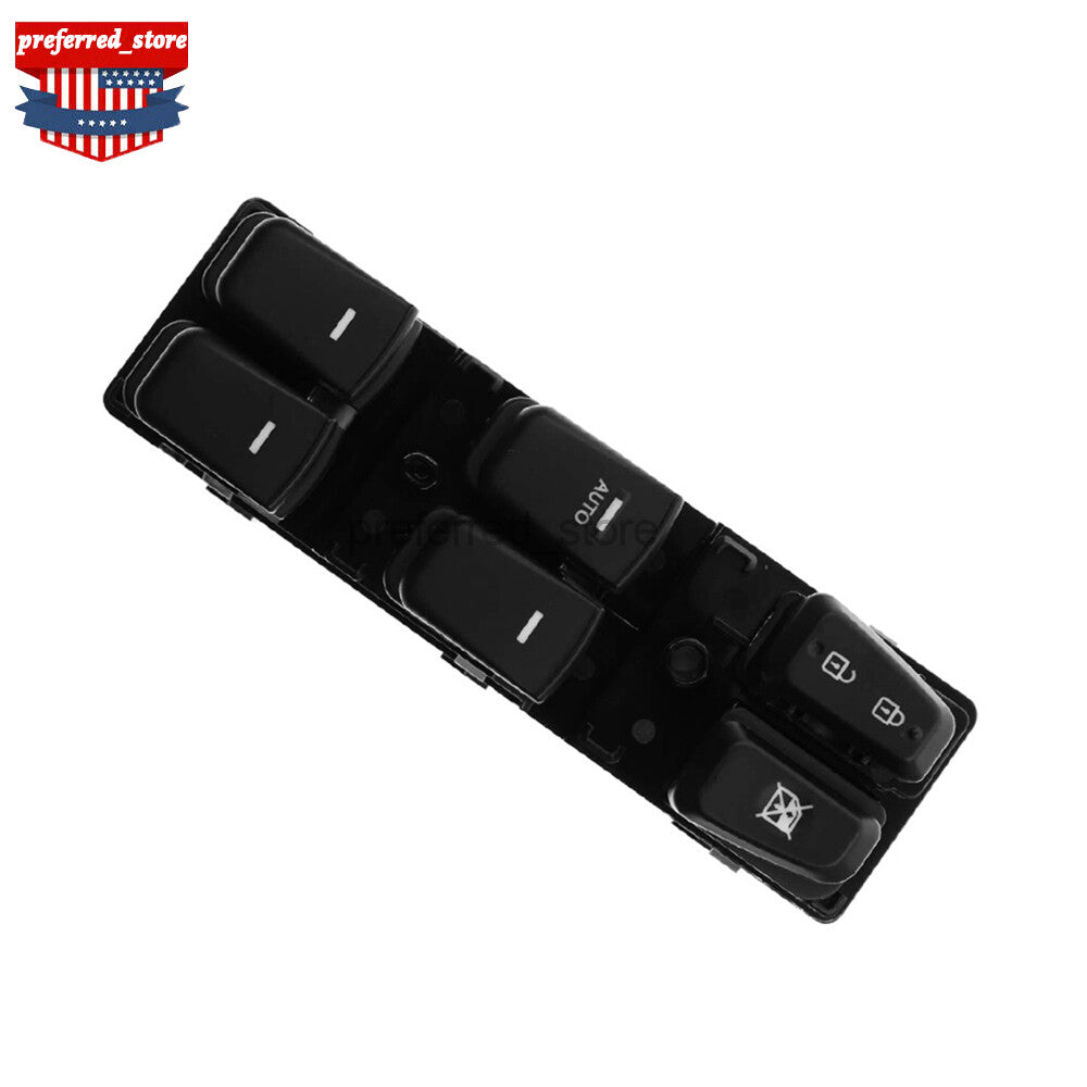Front left main power automatic window switch for Hyundai Sonata 2015 SE 2.4L - v