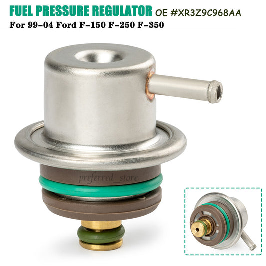 The new fuel pressure regulator is compatible with , , F350, E150, 4.6L, 5.4L engines, and XR3Z9C968AA-. v