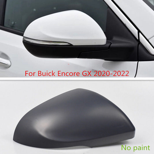 Primer Right Side Rearview Mirror Shell Cover Fit for Buick Encore GX 2020-2022