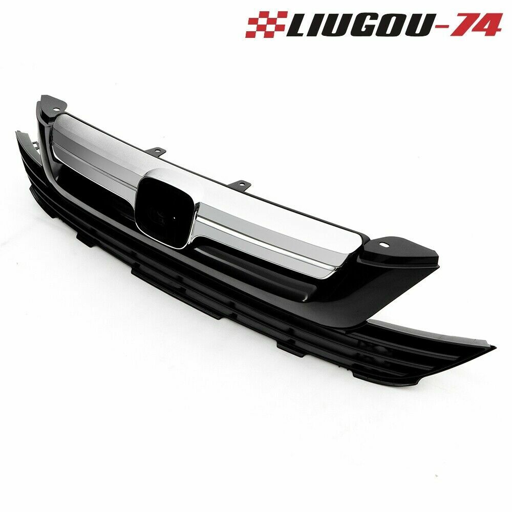 Upper and lower fits for Honda CRV front bumper grille for CHRome 2007 - 2009 2008 - v