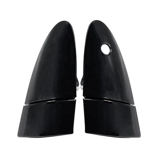 Set of 2 for Honda CRZ CR-Z 2011-2015 Front Door Outer Handle Left Right Black