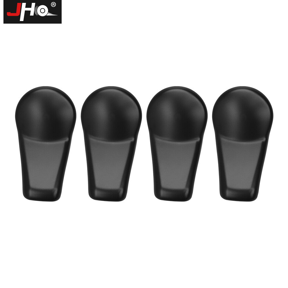 4Pcs Anti-Dust for Seat Bracket Fixing Bolts Black Cover Trims For 2014-2021 Tundra