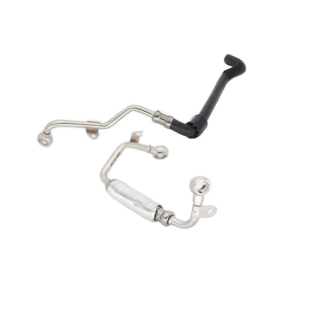 Fit For 2Pcs Coolant Pipe Exhaust Gas Turbocharger for VW for Passat for AUDI A3