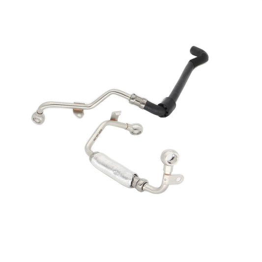 Fit For 2Pcs Coolant Pipe Exhaust Gas Turbocharger for VW for Passat for AUDI A3