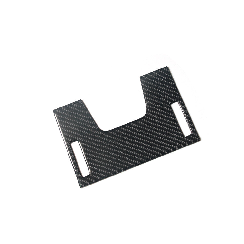 2X Red Carbon Fiber Center Console Side Cover Trim For Explorer 2020-2023 v