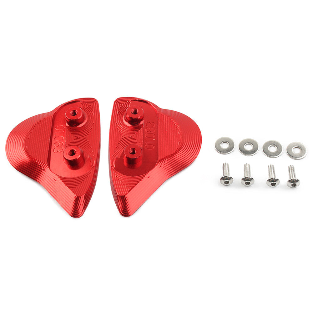 for Yamaha YZF-R6 2017 2018-2022 Red Rearview Mirror Block Off Base Plates Cover