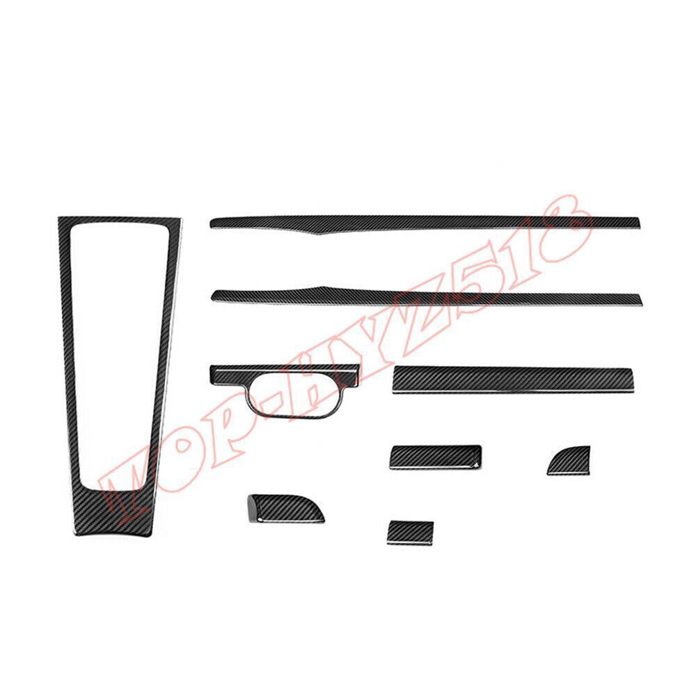 9P Real Carbon Console Interior Trim Fit For 991 981 718 Cayma B n