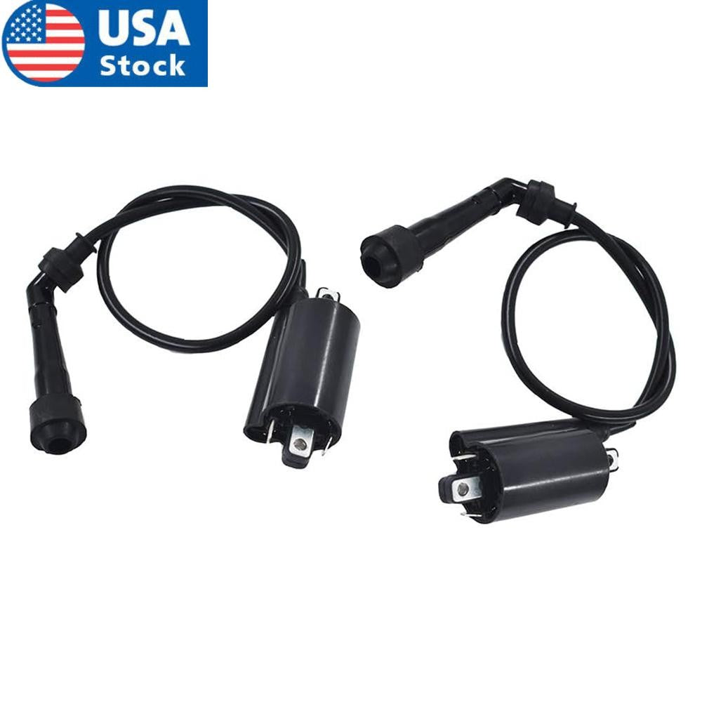 2Set Car Ignition Coils Replacement for Kawasaki EN500C Vulcan 500 Ltd 1996-2009 Q