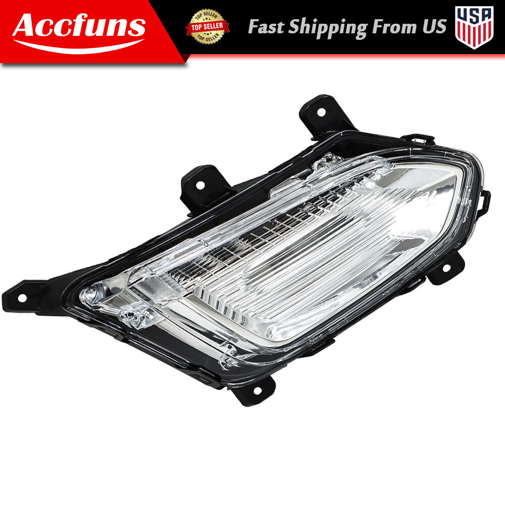 Passenger/Right-side LED Fog Light Assembly Chrome Alloy for Equinox 2016-2017 n