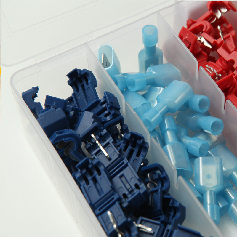 120xDurable Heat Shrink Wire Connectors Nylon Marine Electrical Terminals Ring v