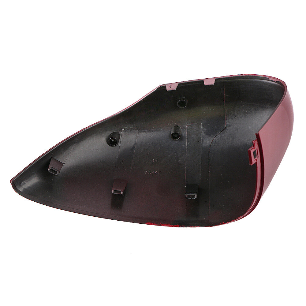 2x Rearviwe Wing Mirror Door Cap Cover For 2008-2017 for Ford Fiesta MK7 Red UK