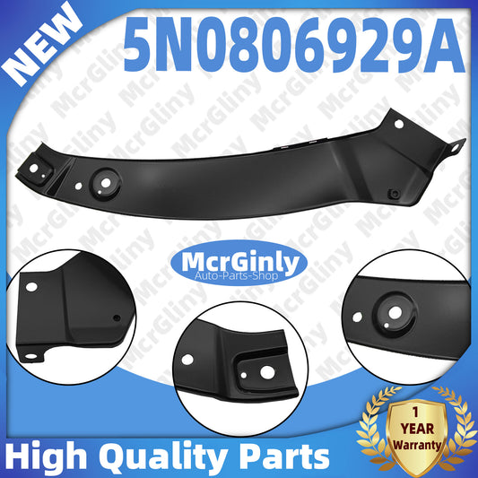 Left radiator support driver side 5N0806929A, suitable for Tiguan 2008, 2009, 2010, 2011- n