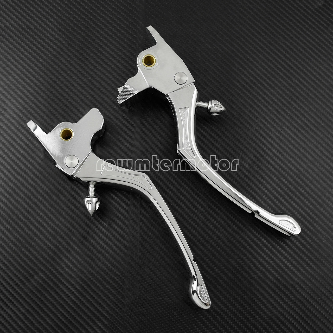 Chrome Brake Clutch Lever Fit for Harley Touring Road Glide 2017-2020 Trike 2019 Q