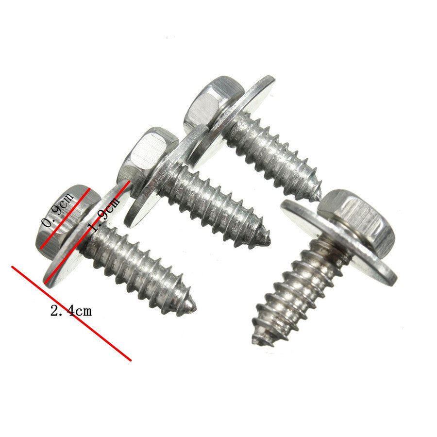 Car Fastener Clips Fender Shield Bottom Splash Guard Screws Kit Accessories